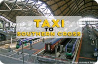 Taxi To Southern Cross Train Station