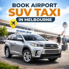 Book Airport SUV Taxi In Melbourne