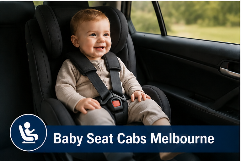 Book baby seat SUV taxi service in Melbourne