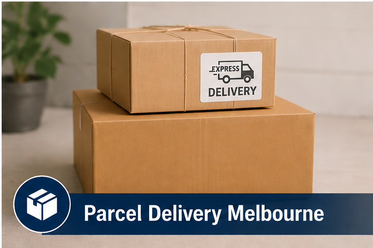 Book parcel delivery service in Melbourne